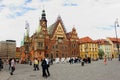 WrocÃâaw - rynek wraz z ratuszem